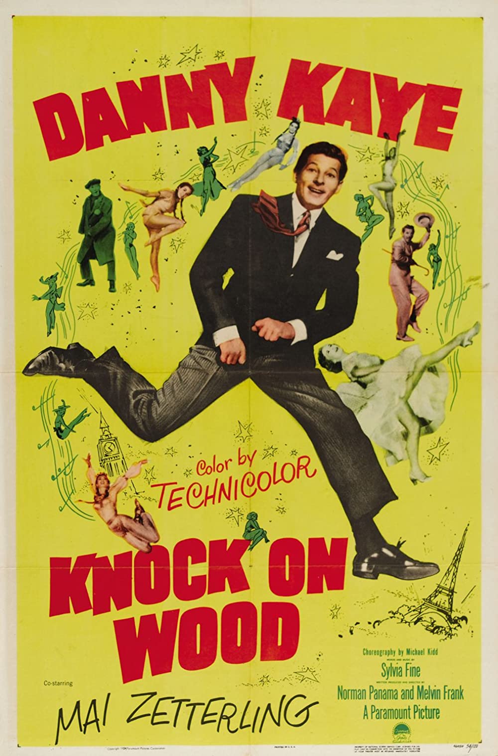 ดูหนังออนไลน์ฟรี Knock on Wood (1954) น็อค ออน วู๊ด